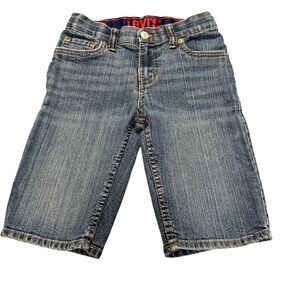 Levi’s Boys‎ Denim Shorts Classic Blue Wash Size 8 Regular